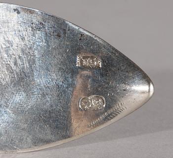 BÅLSLEV, silver, Tyskland. 1800-tal.