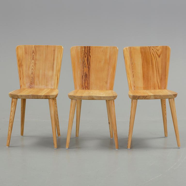STOLAR 3 st, Göran Malmvall, modell 510. Karl Andersson & Söner.
