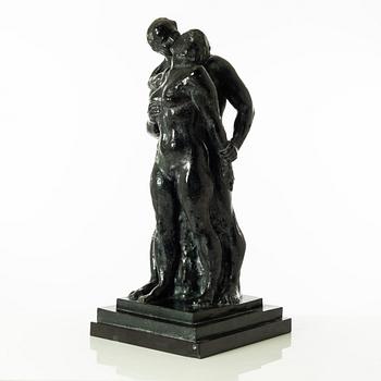 Gudmar Olovson, sculpture. Signed. Numbered. Foundry mark. Bronze, total height 71 cm, length 33 cm.