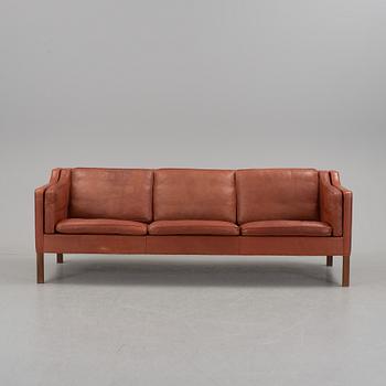 A model 2213 sofa by Børge Mogensen, Fredericia Stolefabrik, Denmark.