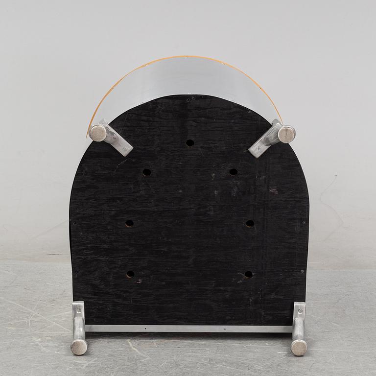 Mats Theselius, "Aluminium", fåtölj, Källemo, Värnamo. Formgiven 1990.