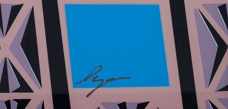 RICHARD RYAN, färgserigrafi, signerad och numrerad 94/250.