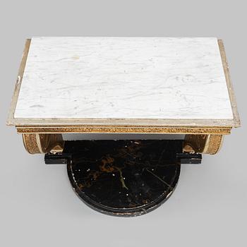 Konsolbord, senempire, 1800-talets första hälft.