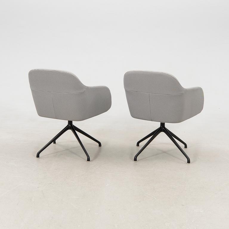 Armchairs, a pair by Akaba.