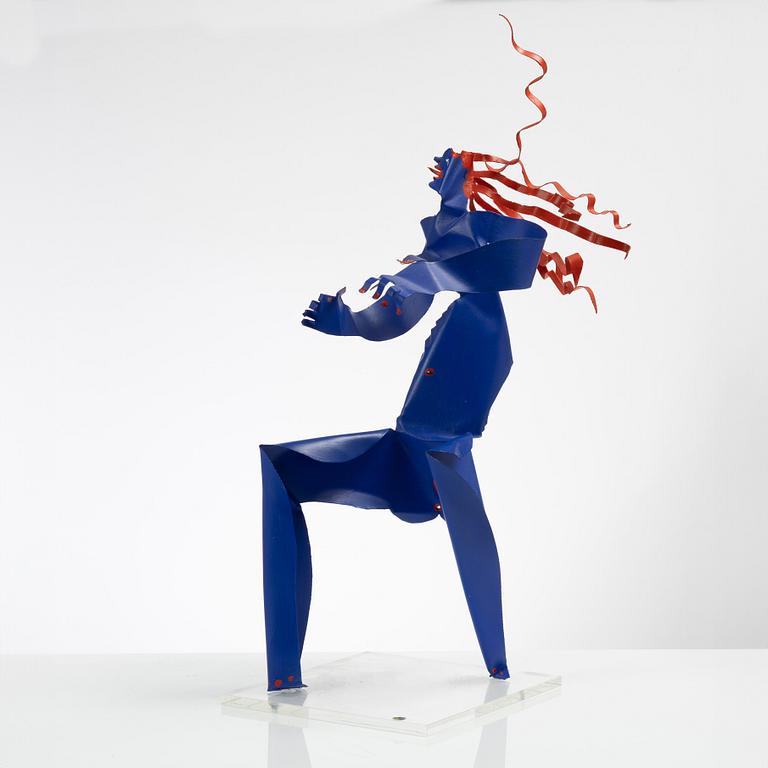 Timo Solin, Blue Woman.