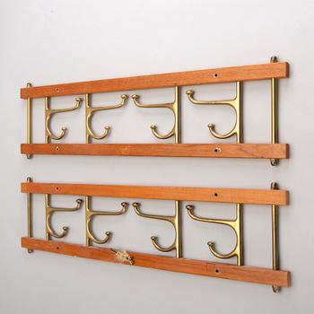 A pair of coat hangers mid 1900s.