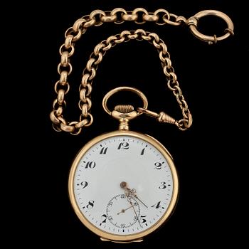 FICKUR, 14k guld. Vikt 80 g.
