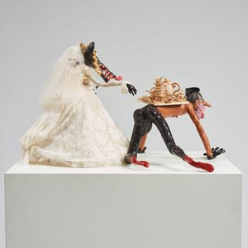 Nathalie Djurberg & Hans Berg, "The Brain Has Corridors - Rat Bride".