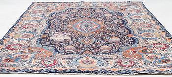 A carpet, oriental, approx. 388 x 293 cm.