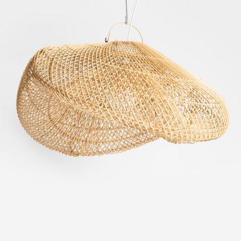 A pair of ceiling lamps, contemporary.
