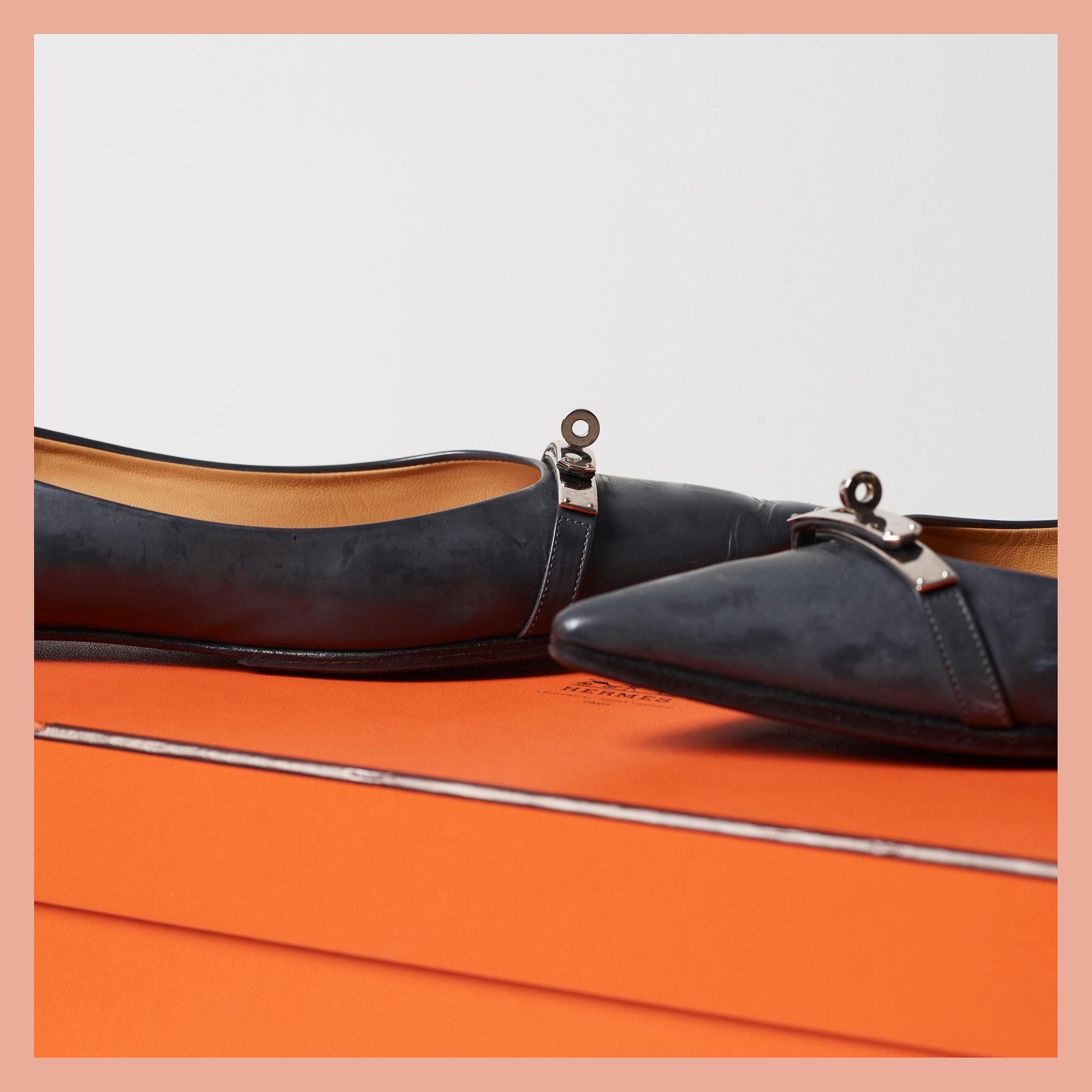 SKOR, Hermès, storlek 37.