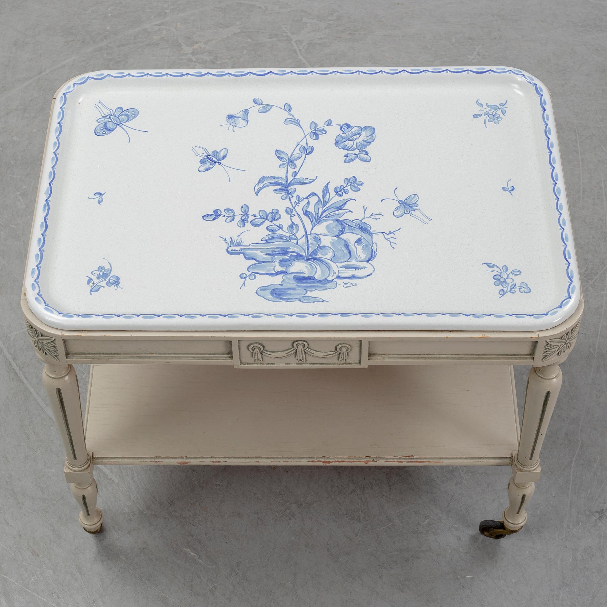 Tebord, gustaviansk stil, Gabriel Fajans, 1928.