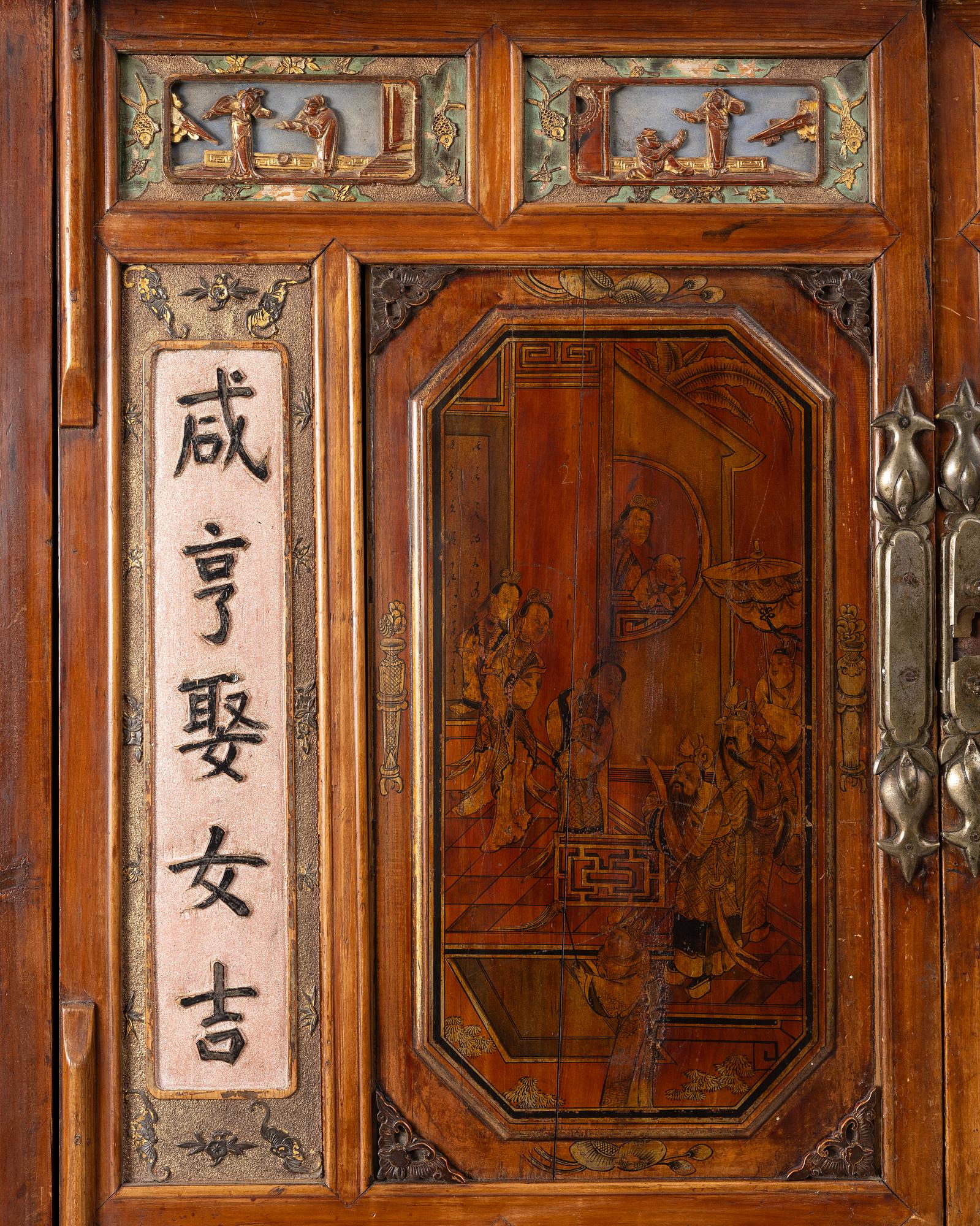 Skåp, Kina, omkring 1900.