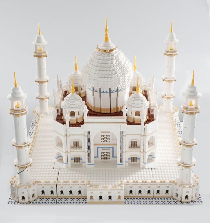 LEGO set "Taj Mahal" no 10189, with box and instructions, Denmark, 2008.