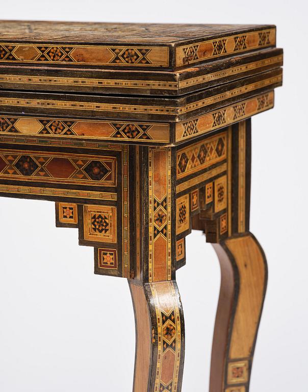 Spelbord, Damaskus Syrien, omkring år 1900.