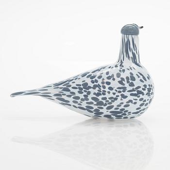 Oiva Toikka, An annual bird and egg 2013, 'Mistle Trush', signed O. Toikka Nuutajärvi 2013.