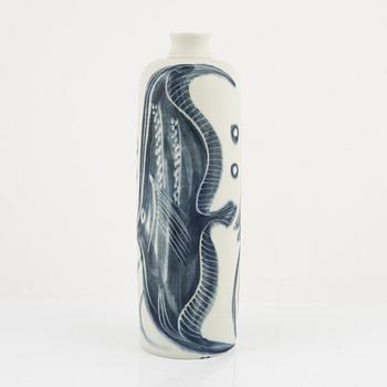 Carl-Harry Stålhane, a stoneware vase, Rörstrand, 1940's.