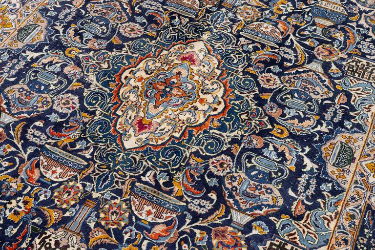 A Kashmar carpet, c. 335 x 242 cm.