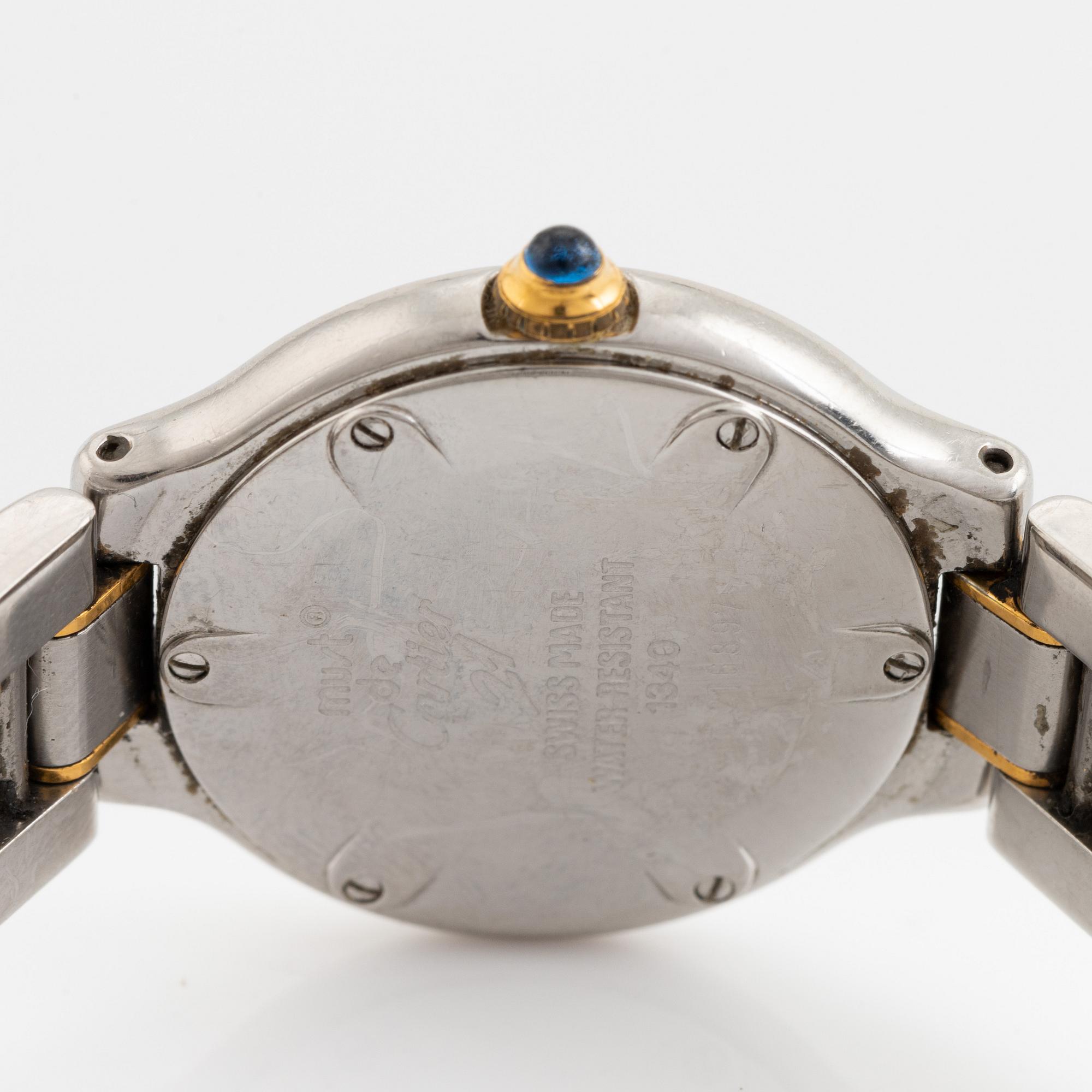 must de CARTIER, Must 21, wristwatch, 28 mm.
