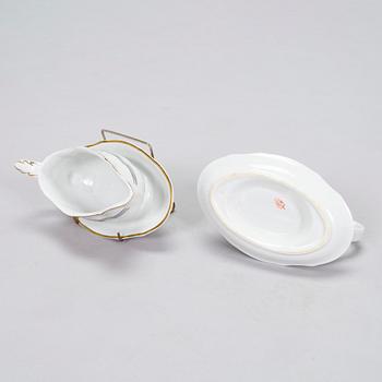 Matservis, 60 delar, "Hermes", fajans, Arabia, 1940-1945.