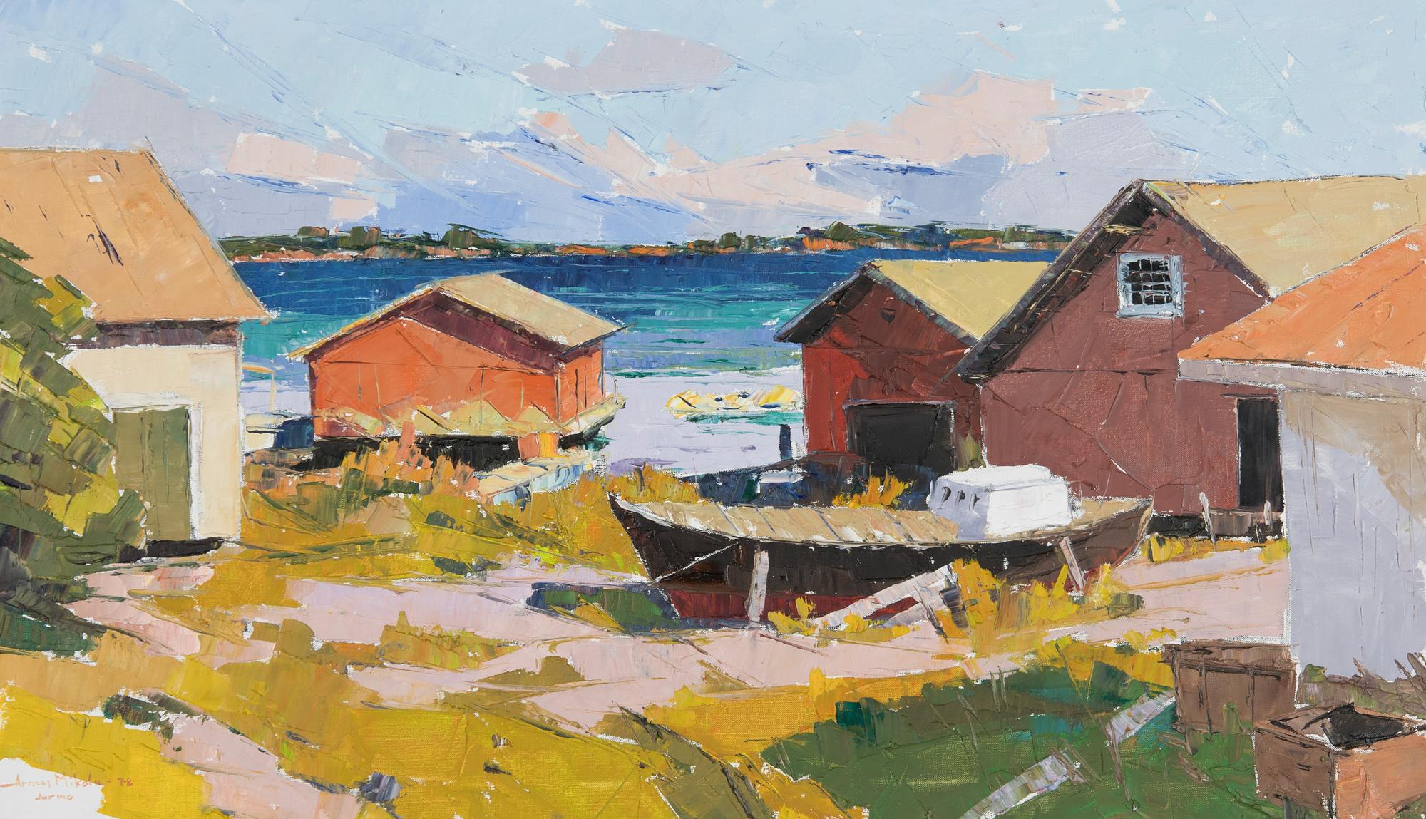 Armas Mikola, archipelago landscape from Jurmo.