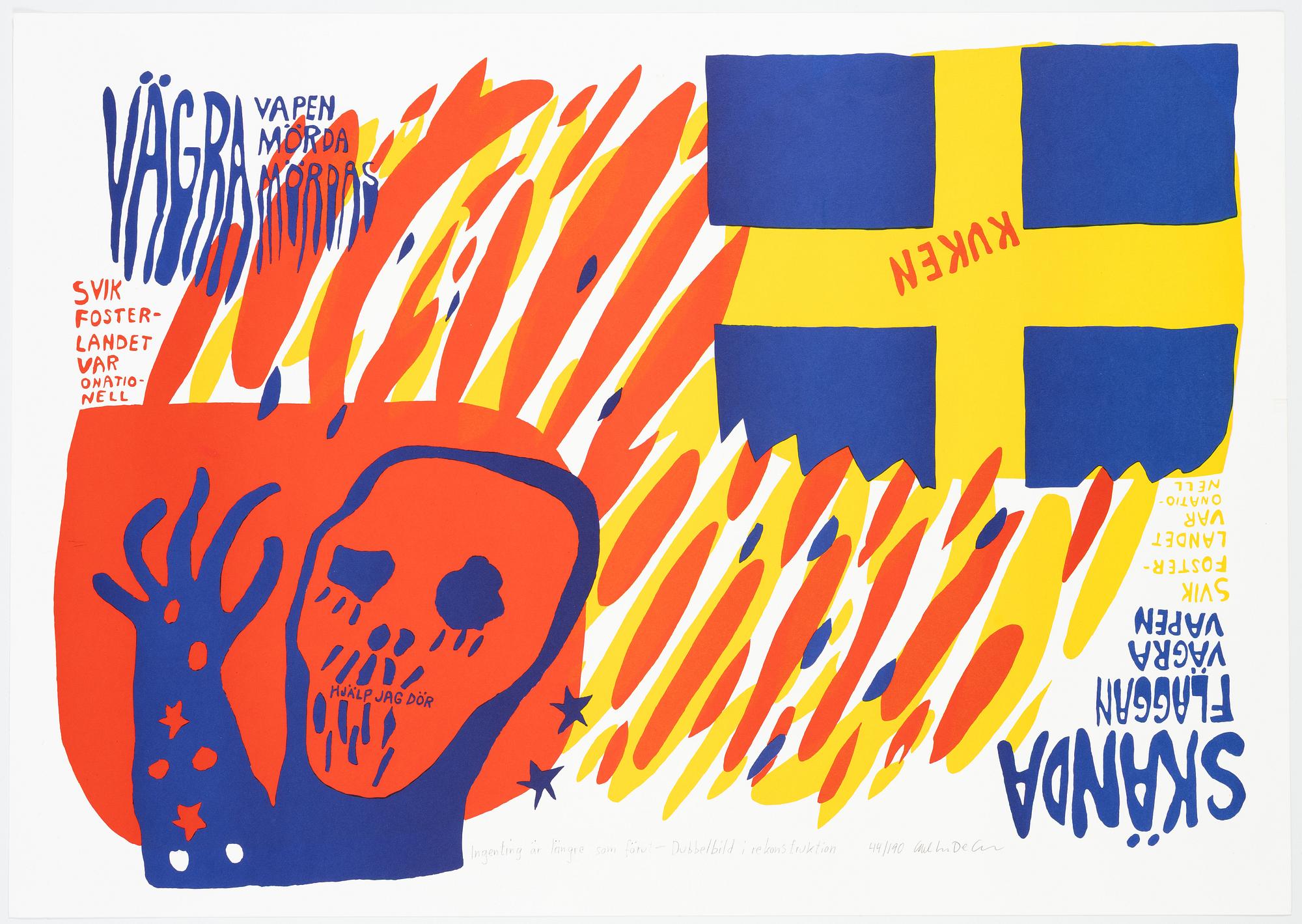 Carl Johan De Geer, "Ingenting är längre som förut - Dubbelbild i rekonstruktion".