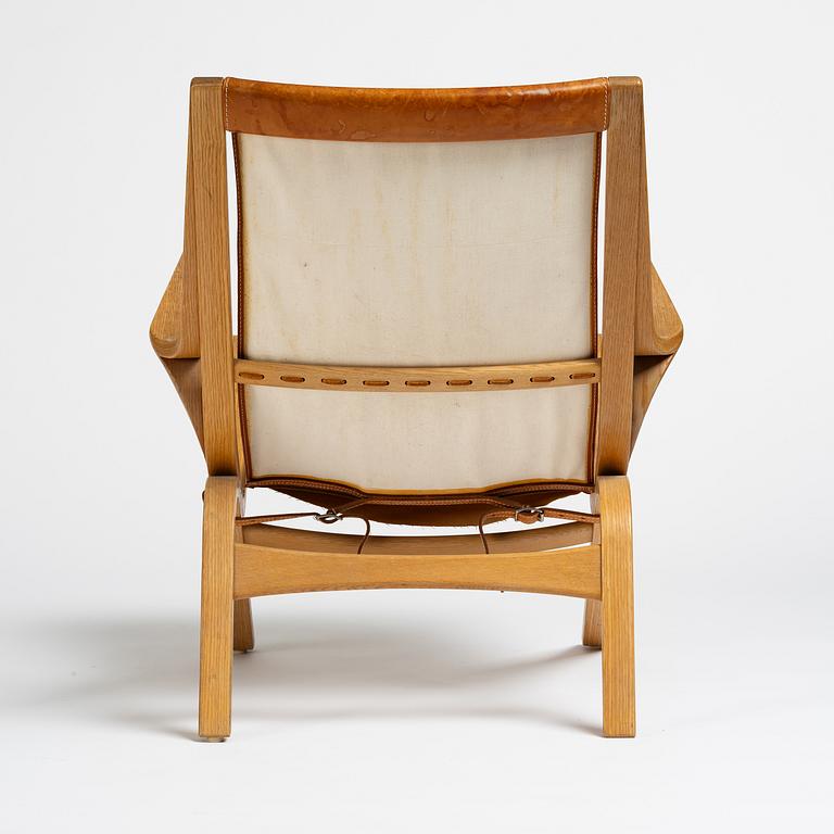 Bertil Fridhagen, fåtölj, "Limento", modell "5-168", Svenska Möbelfabrikerna, Bodafors, 1961.