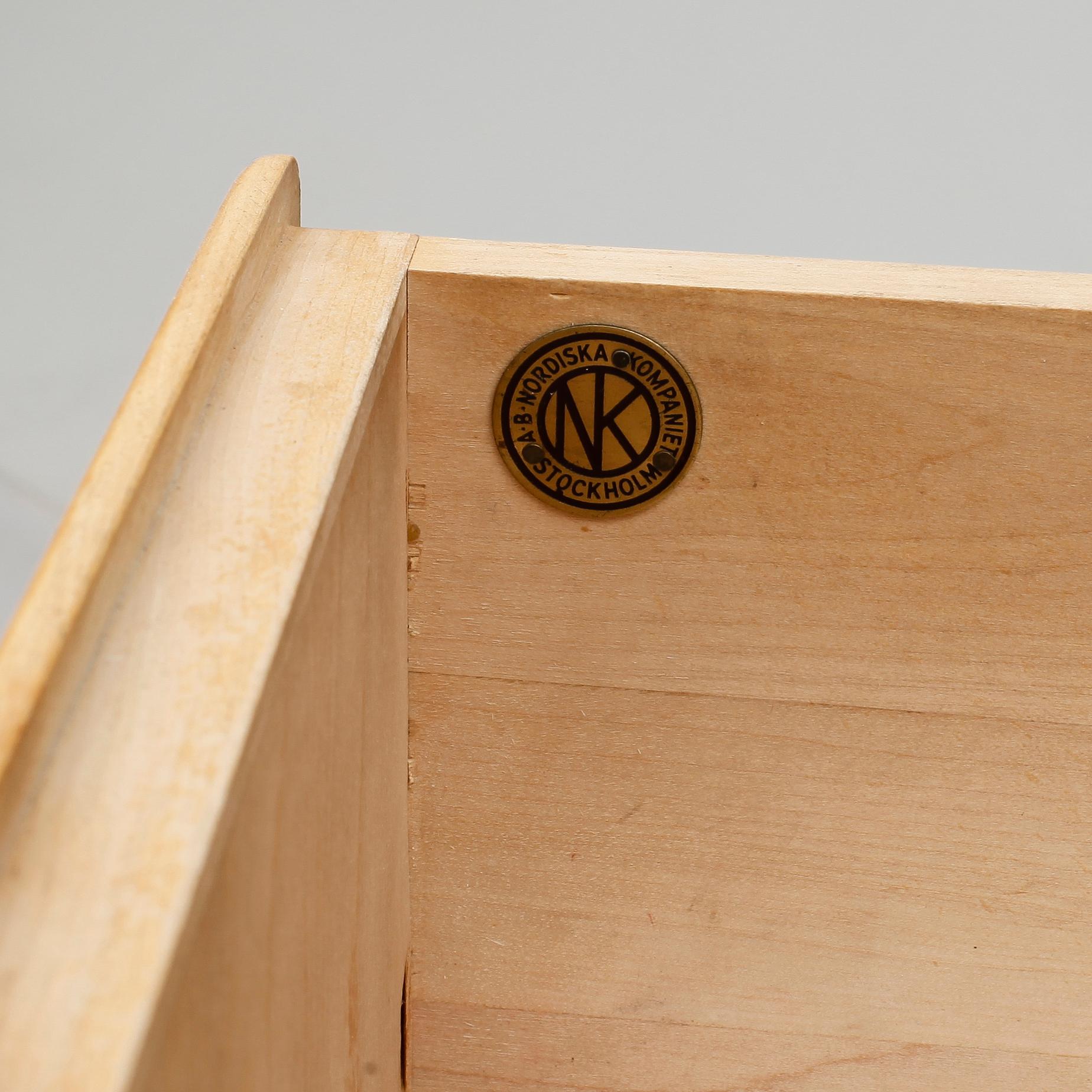 BYRÅ, Nordiska Kompaniet, 1950-tal.