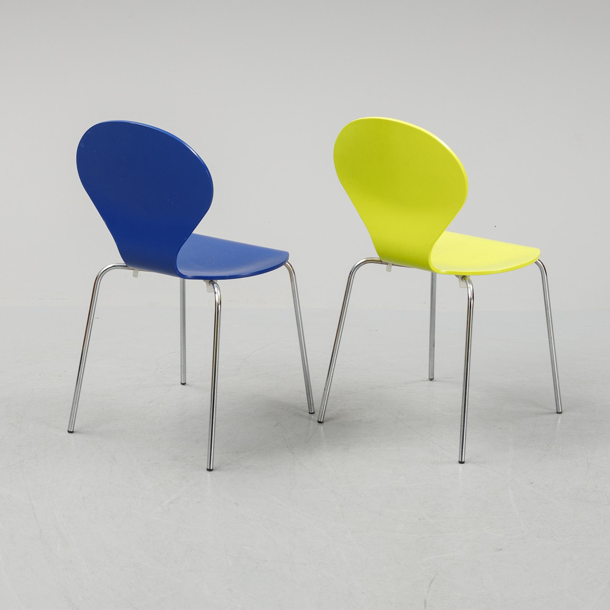 Five 'Rondo' chairs by Erik Ole Jørgensen, Danerka, 21st Century