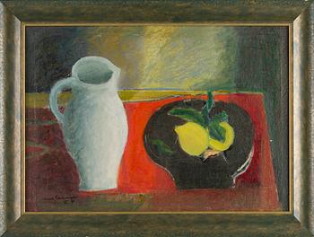 Max Papart, "Les citrons" (Stilleben med citroner).