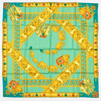 Cartier, scarf, "La Route Des Indes".