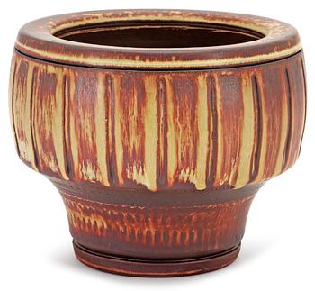 423. A Wilhelm Kåge 'Farsta' stoneware bowl, Gustavsberg studio 1960.