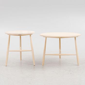 Nirvan Richter, soffbord, 2 st, "Pinnbord", Norrgavel, samtida.