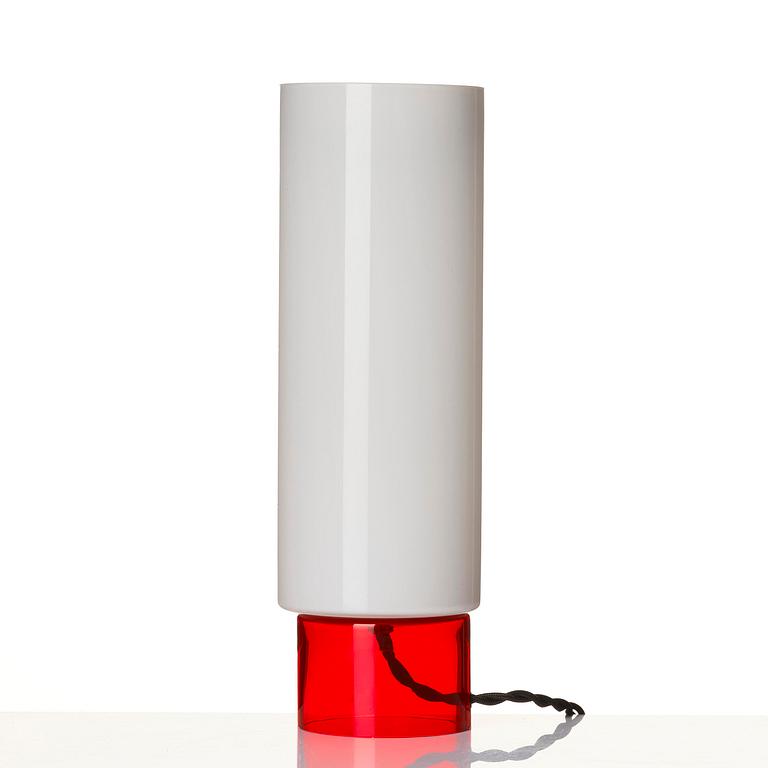 Uno Westerberg, a rare table lamp model W 1030, Arvid Böhlmarks Lampfabrik, Stockholm, 1950s.