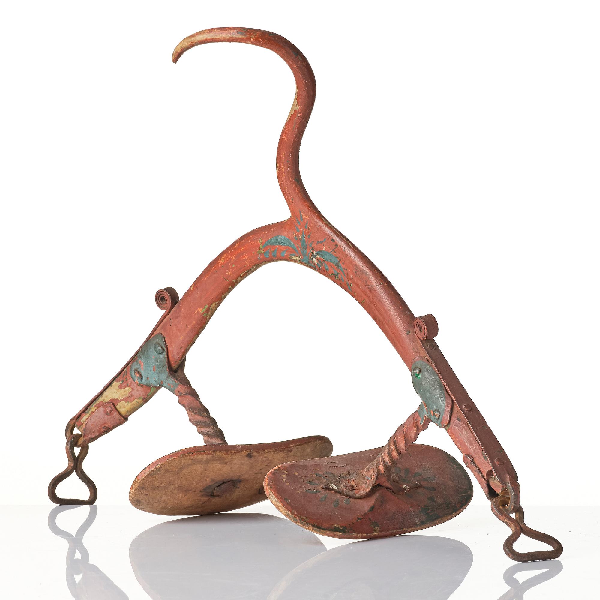 A Swedish part horse harness, 18th / 19th century.
