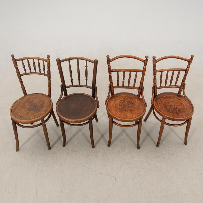 Chairs 4 pcs early 20th century.