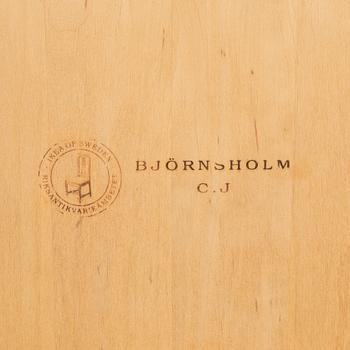 Folding table, "Björnsholm", from IKEA's 18th-century series, 1990s.