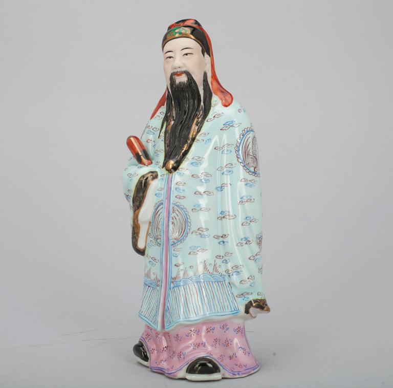 FIGURIN, porslin, Kina, 1900-talets början.