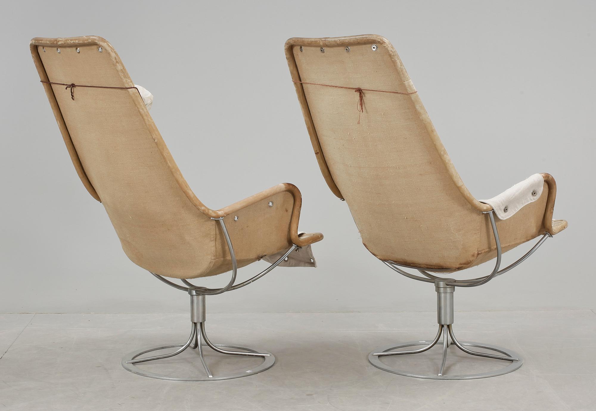 FÅTÖLJ, "Jetson 66", Bruno Mathsson, Dux, 1900-talets andra hälft.