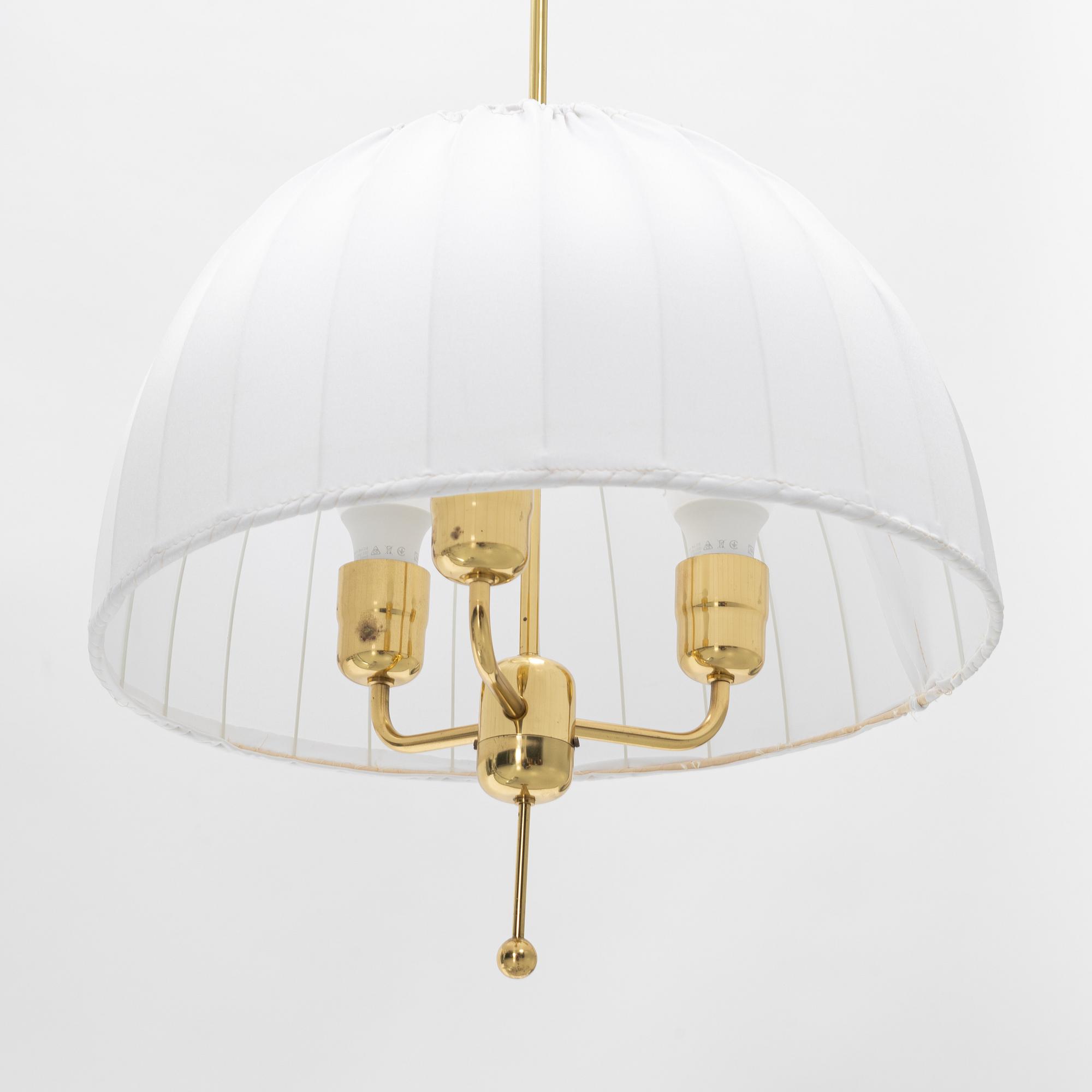 Hans-Agne Jakobsson, a model '549/3' ceiling light, Markaryd, Sweden, 1960's.