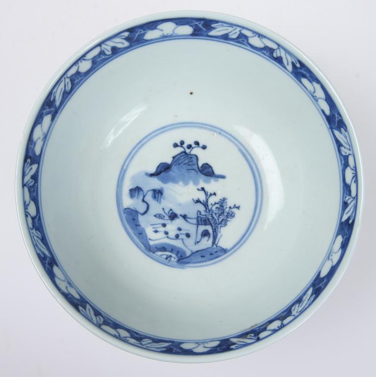 PARTI PORSLIN, 3 delar, Kina, 1800-tal.