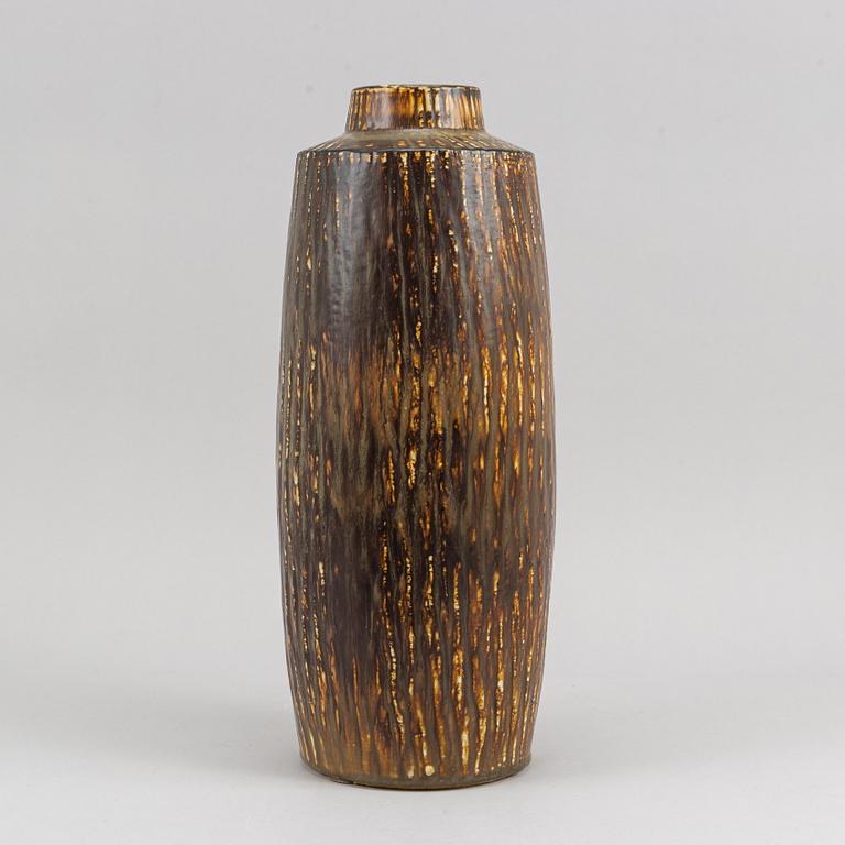A stoneware floor vase by Gunnar Nylund, Rörstrand.