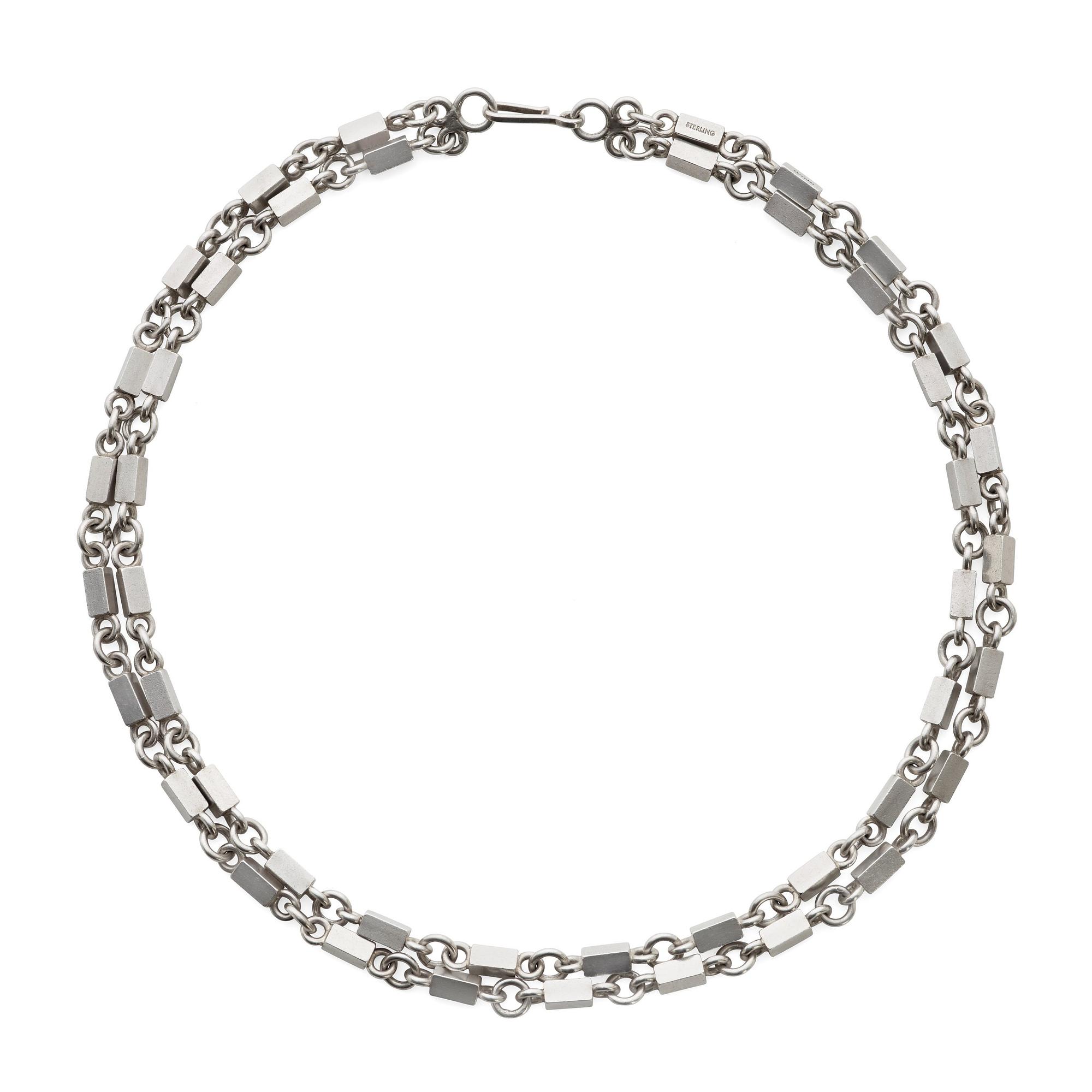 A Wiwen Nilsson sterling double collier, Lund 1945.