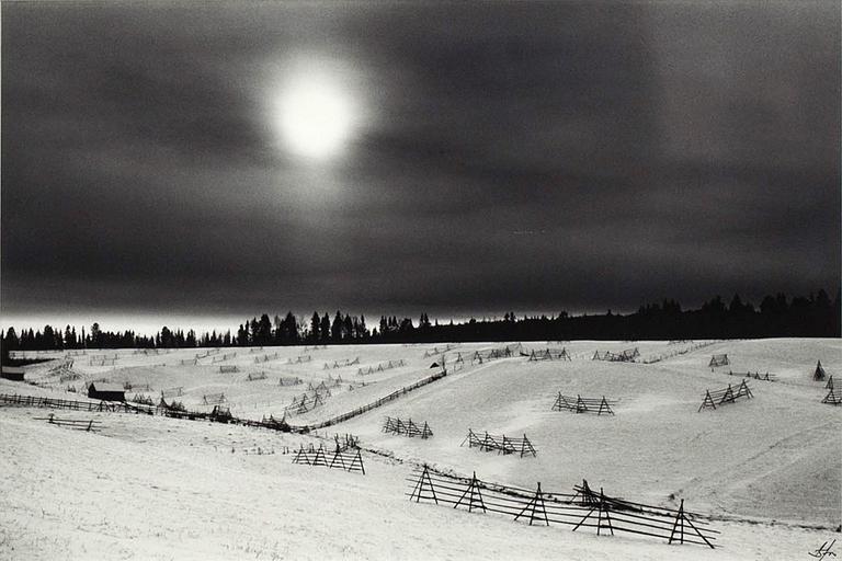 Sune Jonsson, SUNE JONSSON, gelatin silver print signed Sune Jonsson.