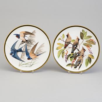 Twelve Franklin Porcelain dishes, second half of the 20th century.