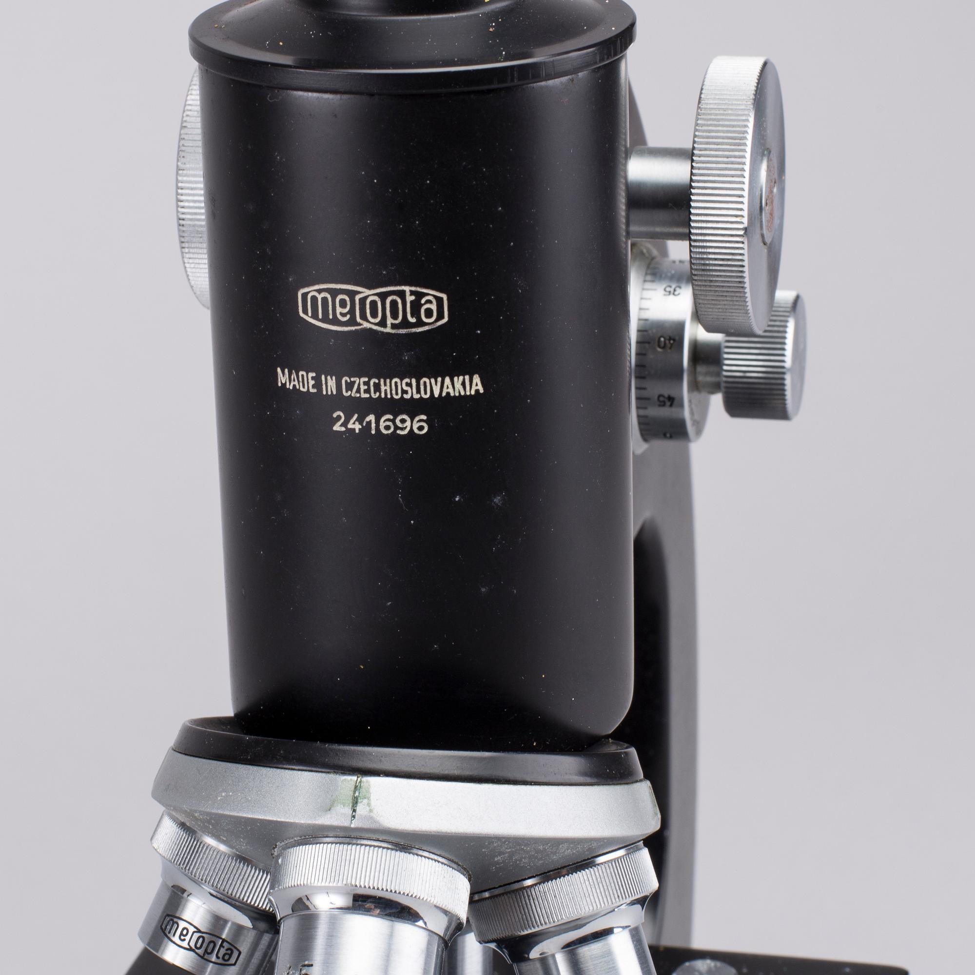 MEOPTA MICROSCOPE.