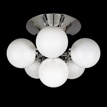 A 1970's ceiling lamp KP 536/6 for Hyval, Finland.