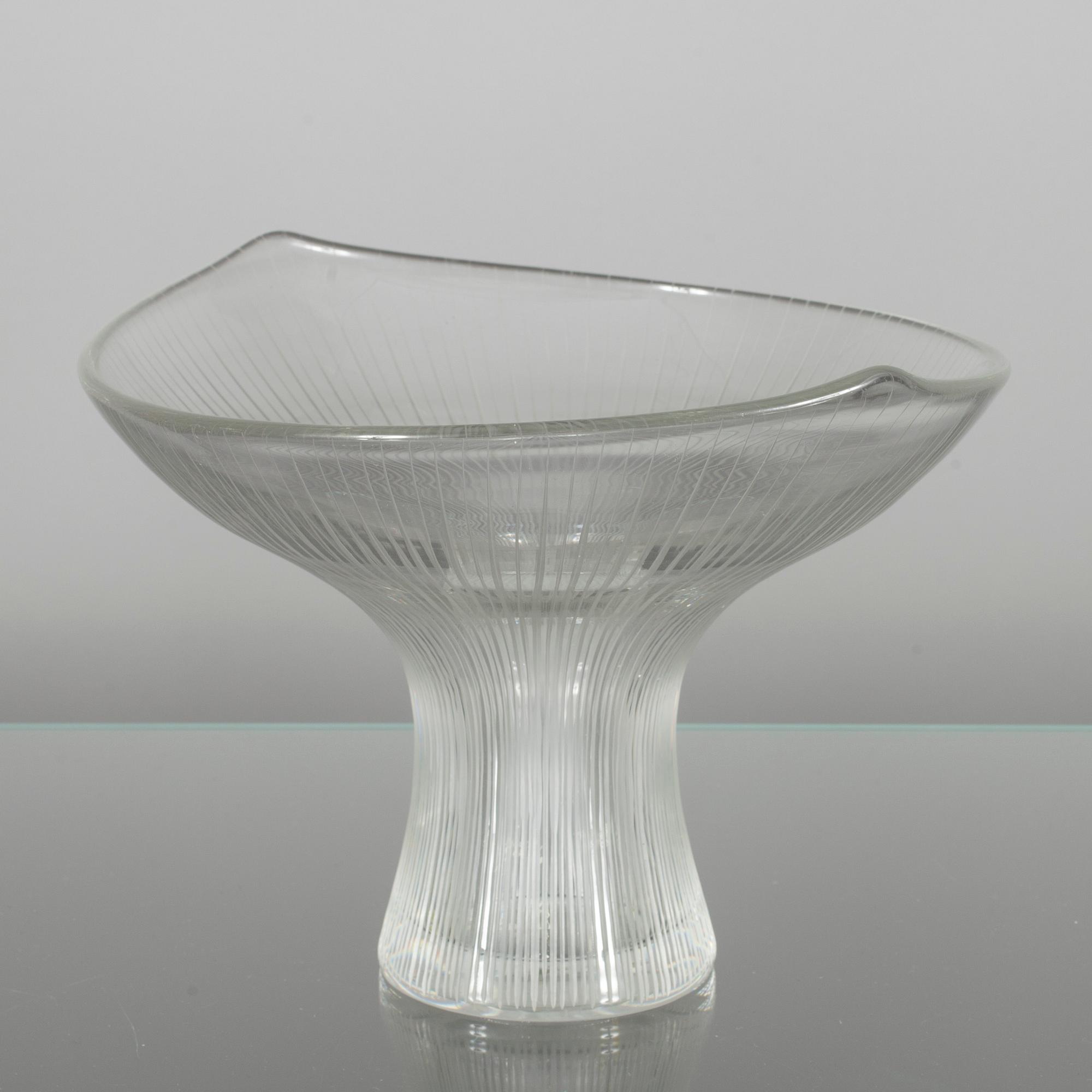 VAS, glad, signerad Tapio Wirkkala, Iittala.