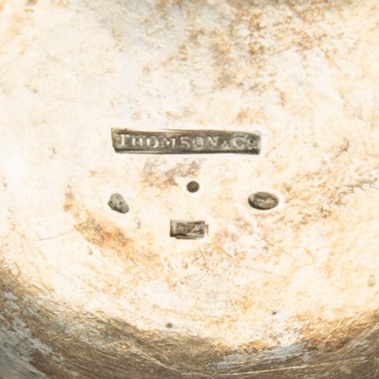 Svante Thomson & Co cup silver Malmö 1854.