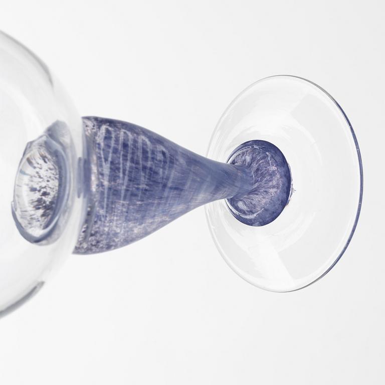 Annette Alsiö, a set of 16 wine glasses, second half of the 20th Century.